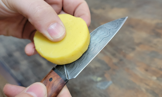 How to use Pelican Paste to protect your knives